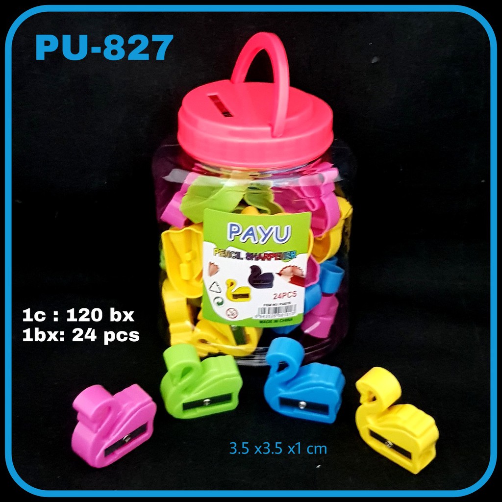 

ILP Rautan Pensil PAYU PU-827 / Rautan / Serutan Pensil / Serutan (24 pcs)
