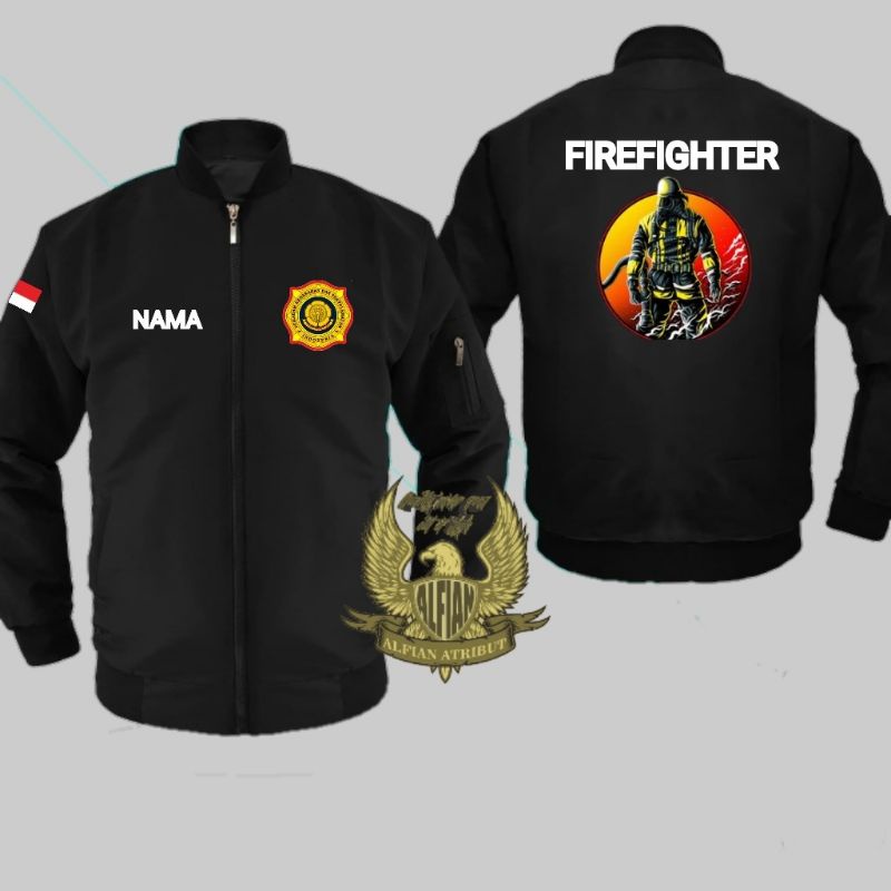 jaket damkar FIREFIGHTER,jaket pemadam