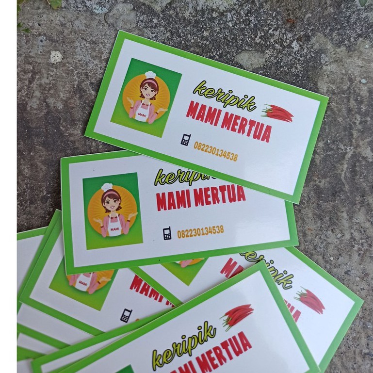 

STIKER PRODUK / STIKER MAKANAN / STIKER