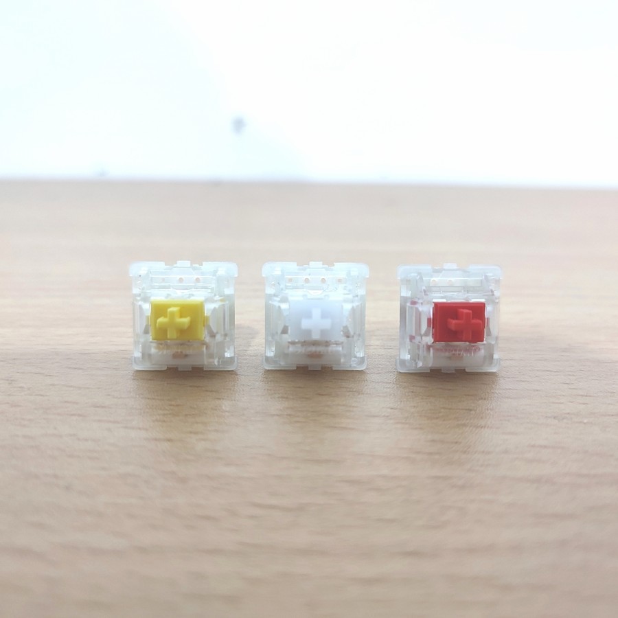 JWICK MECHANICAL KEYBOARD SWITCH - RED, YELLOW &amp; WHITE