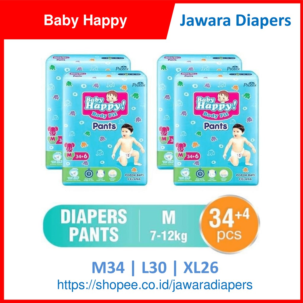 Promo pampers best sale baby happy