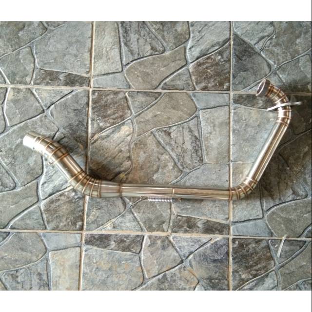 leher knalpot scorpio z.full stenlis las cacing argon