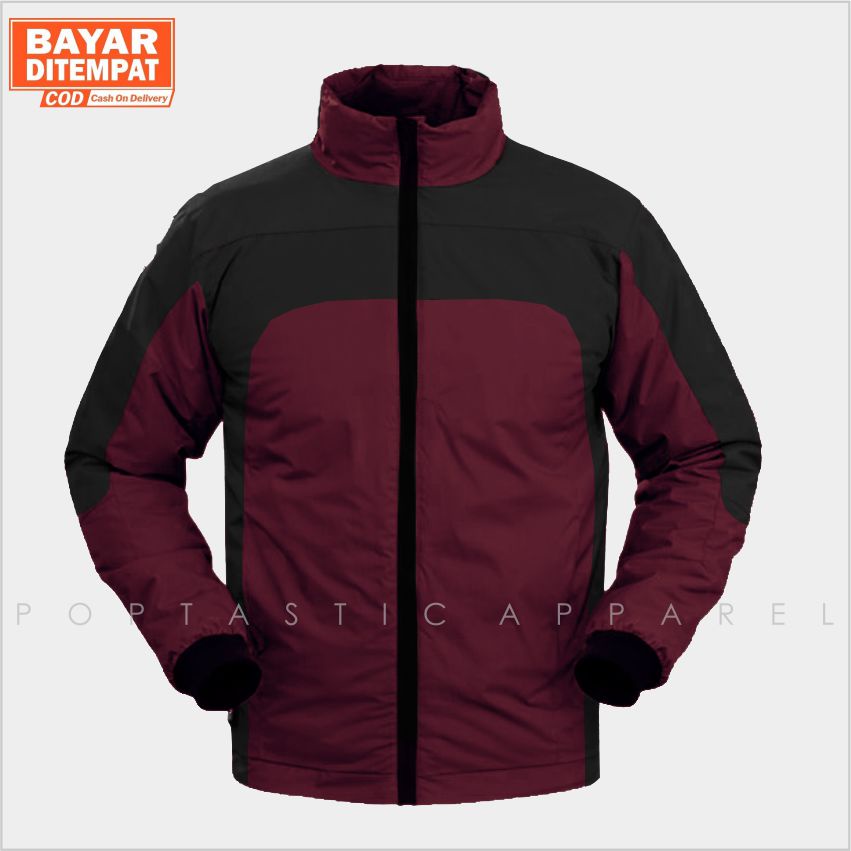 JAKET PRIA WATERPROOF JAKET HARRINGTON SMITH PRIA JAKET MOTOR TASLAN ANTI AIR HEYLOOK - [BISA COD]