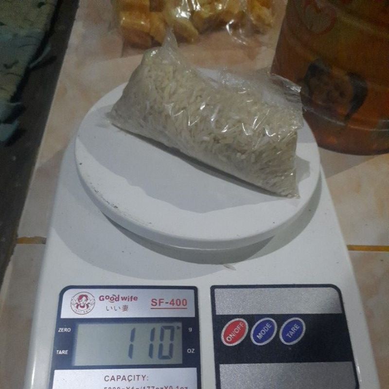 

Beras selep sendiri