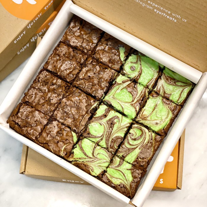 

KERING-KUE- YOR PEPPERMINT BROWNIE (1 PAN) - MIXX, NORMAL BOX -KUE-KERING.