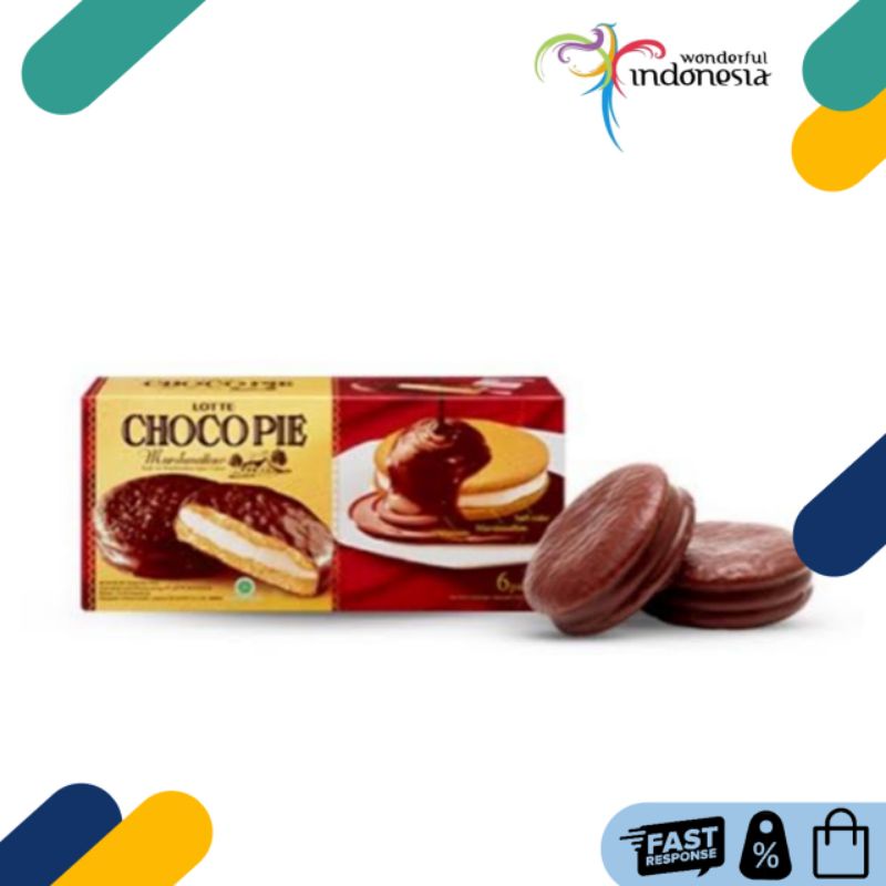 

PROMO !!! Kue Choco Pie Lotte Marshmallow