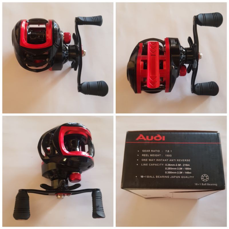 Reel BC Audi Lizard 18+1 ball bearing