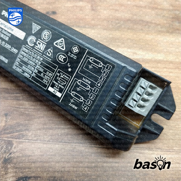 PHILIPS EBC 136 TL-D 220-240V - Ballast Elektronik