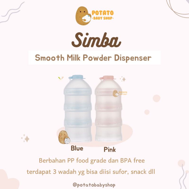 Simba Ultra Smooth Milk Powder Dispenser