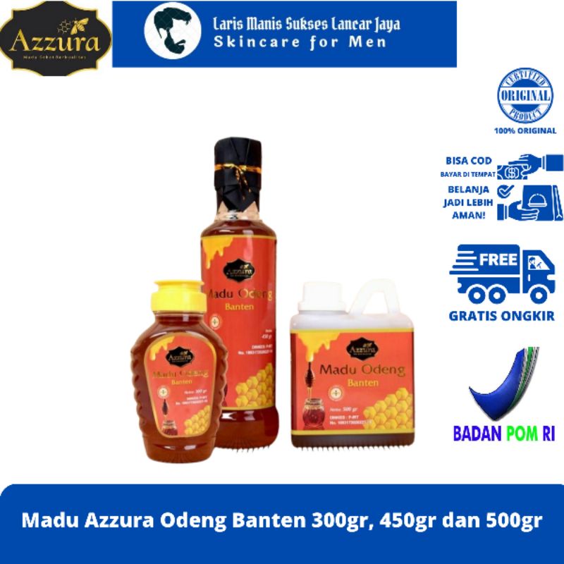 

Madu AZZURA Odeng Banten | Madu Hutan Organik 300gr, 450gr dan 500gr