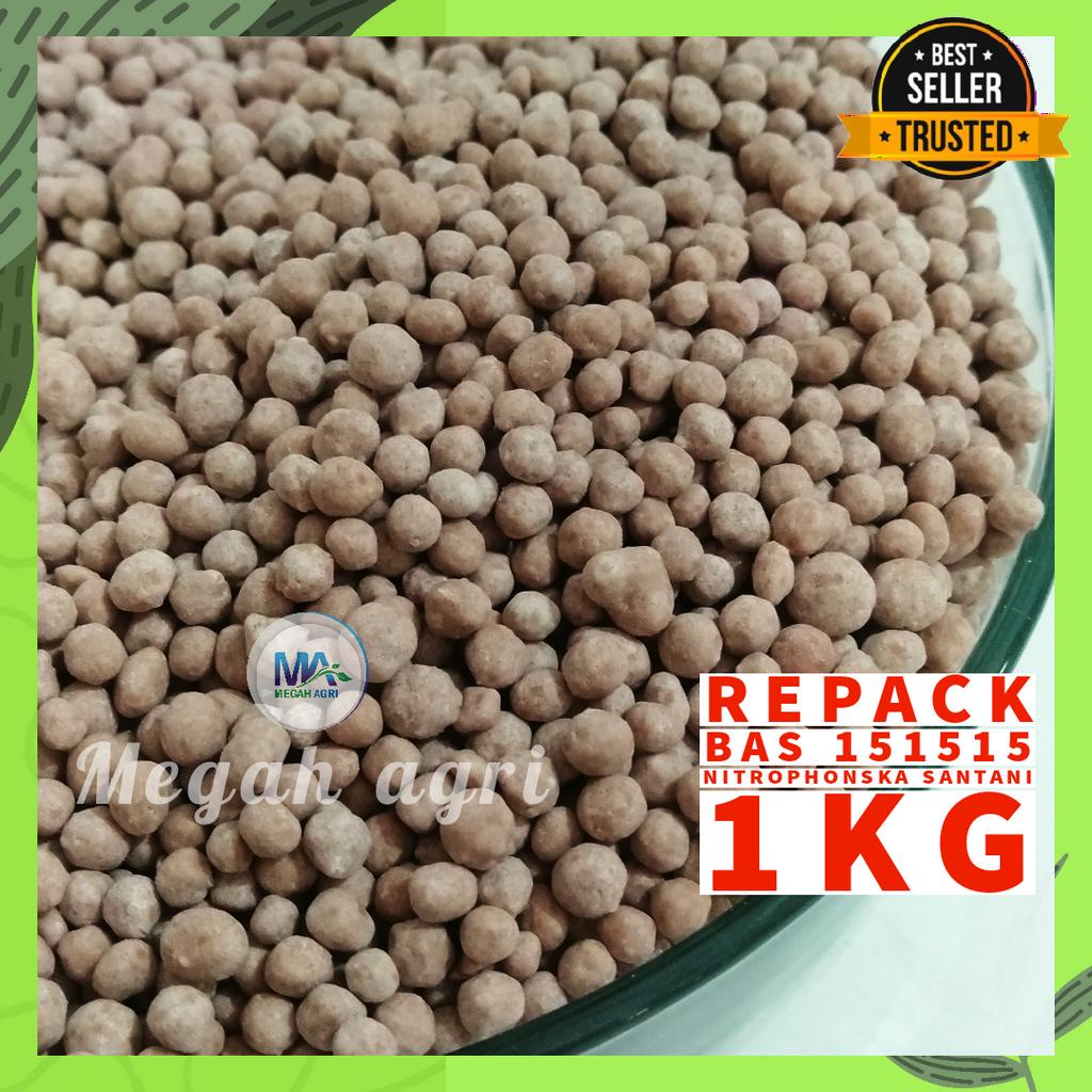 PUPUK NPK 151515 1KG NITROPHOSKA SANTANI (BAS) REPACK ORI