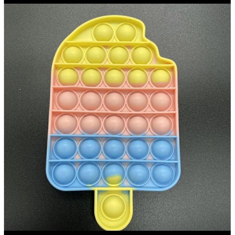 POP IT MAINAN ANAK VIRAL | DIAMETER 11-12 CM-Ice cream pastel