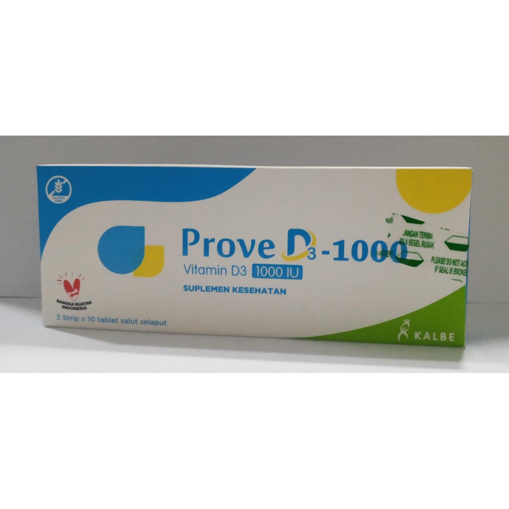 PROVE D3 1000 IU BOX ISI 30 - Vitamin D3 1000 IU