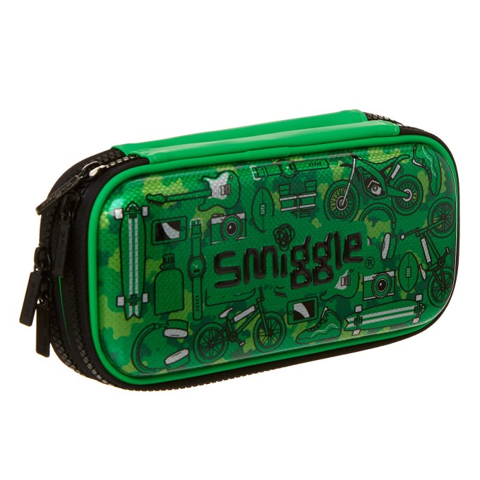 

Limited Smiggle Hardtop Double Up Small Pencilcase Original Bagus