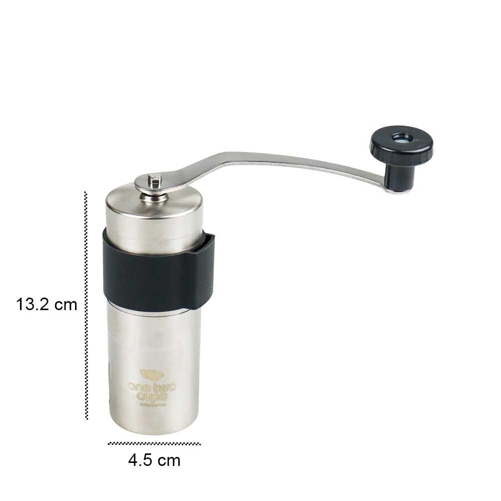 TD - RUM One Two Cups Alat Penggiling Kopi Manual Coffee Grinder - RHNHA0176