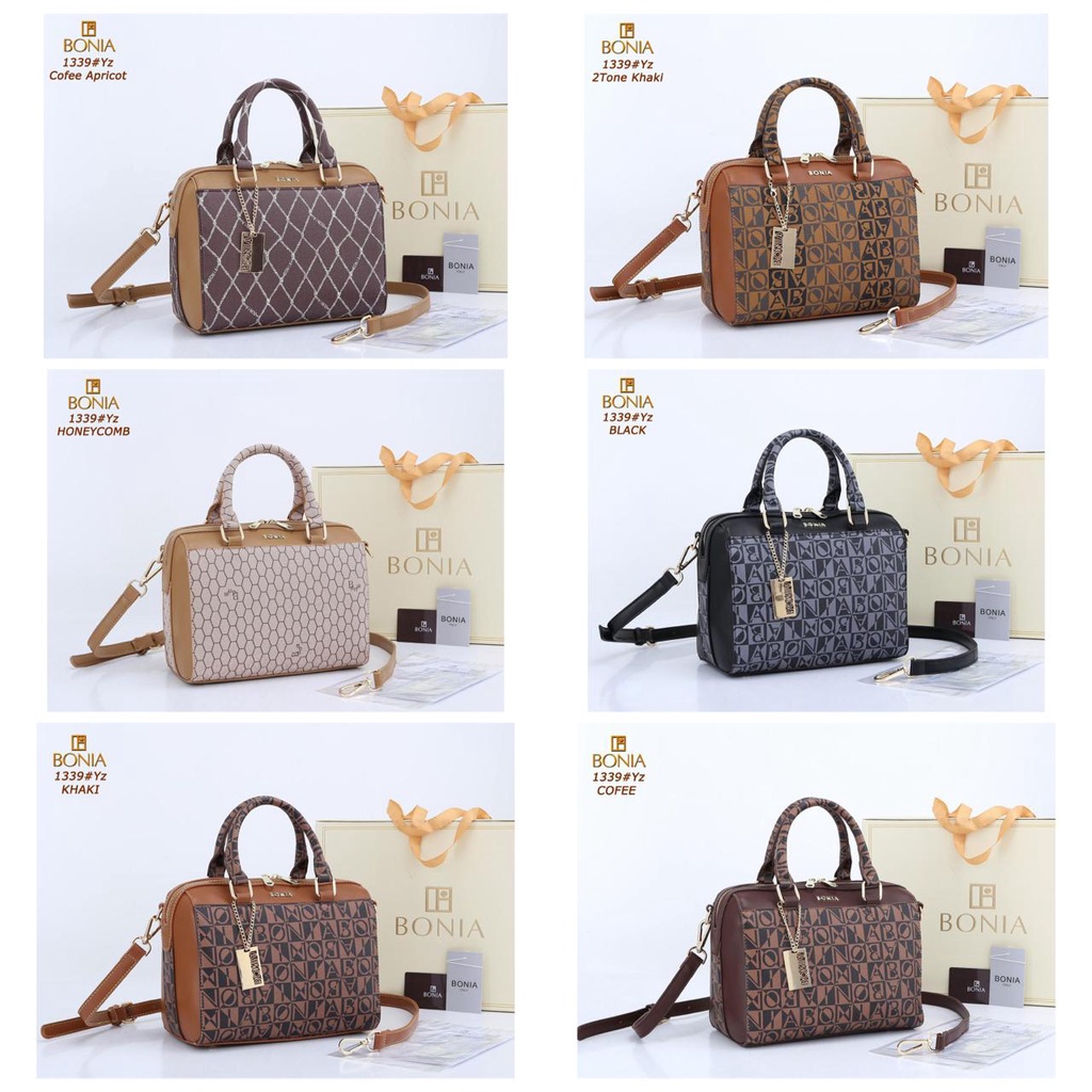 1339 BONIA SPEEDY OFFICE BAG MOTIF SEMPREM QUALITY