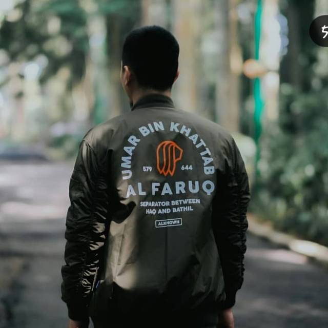 Jaket Bomber Muslim /Jaket Umar bin Khattab