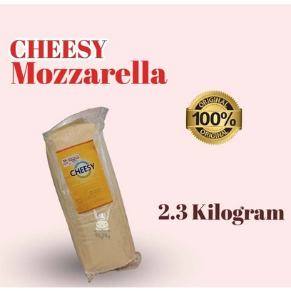 

Cheesy Mozzarella Cheese Keju Mozarella 2,3 kg