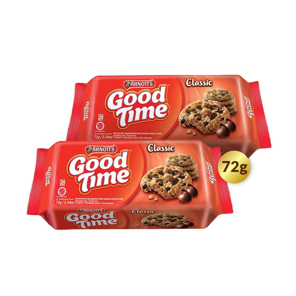 

PROMO BUY 1 GET 1 FREE ARNOTT'S GOOD TIME COOKIES CLASSIC TERMURAH