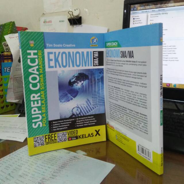 BUKU SUPER COACH EKONOMI SMA MA KELAS X EDISI REVISI / BUKU PAKET EKONOMI KELAS 10