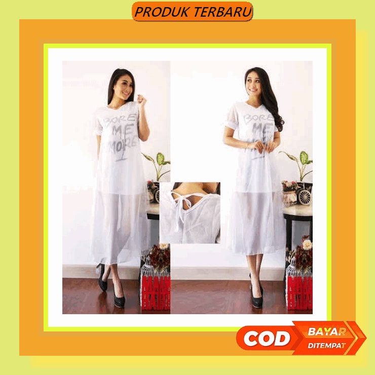 Dress Wanita Cantik Casual Pesta Kekinian Dress Alisa Fh  Dress Kemeja Bahan Rayon Crinkle Premium /