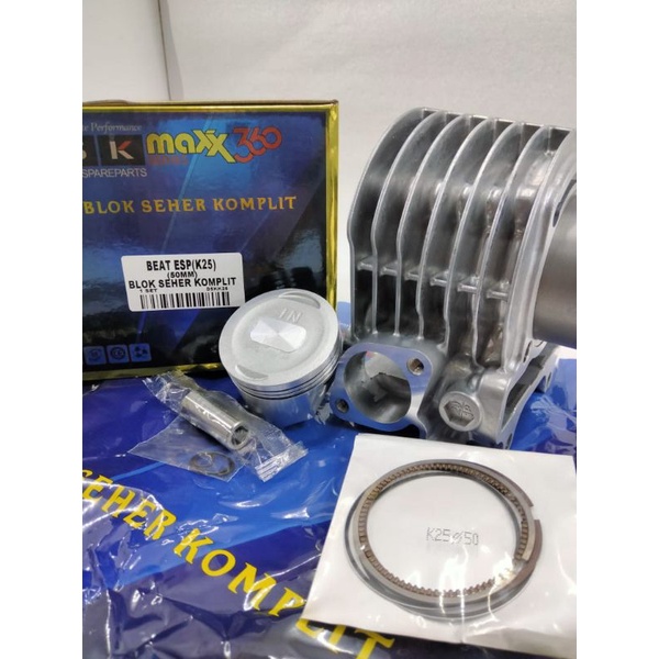 BLOK SEHER ASSY KOMPLIT BORING SET ASSY HONDA BEAT ESP K25