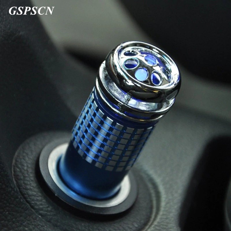 IMPORT GSPSCN Vehicle Air Purifier 12V Mini Auto Car Fresh Air Anion Ionic Purifier Oxygen Bar