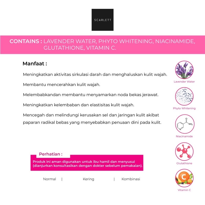 Scarlett Whitening Serum