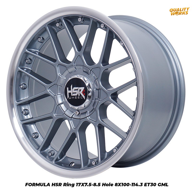Velg Racing Bbs Rs2 Ring 17 Tipe Formula Hsr Untuk Mobil Evalia Confero Jazz Livina