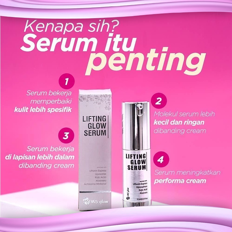 MS GLOW LIFTING GLOW SERUM