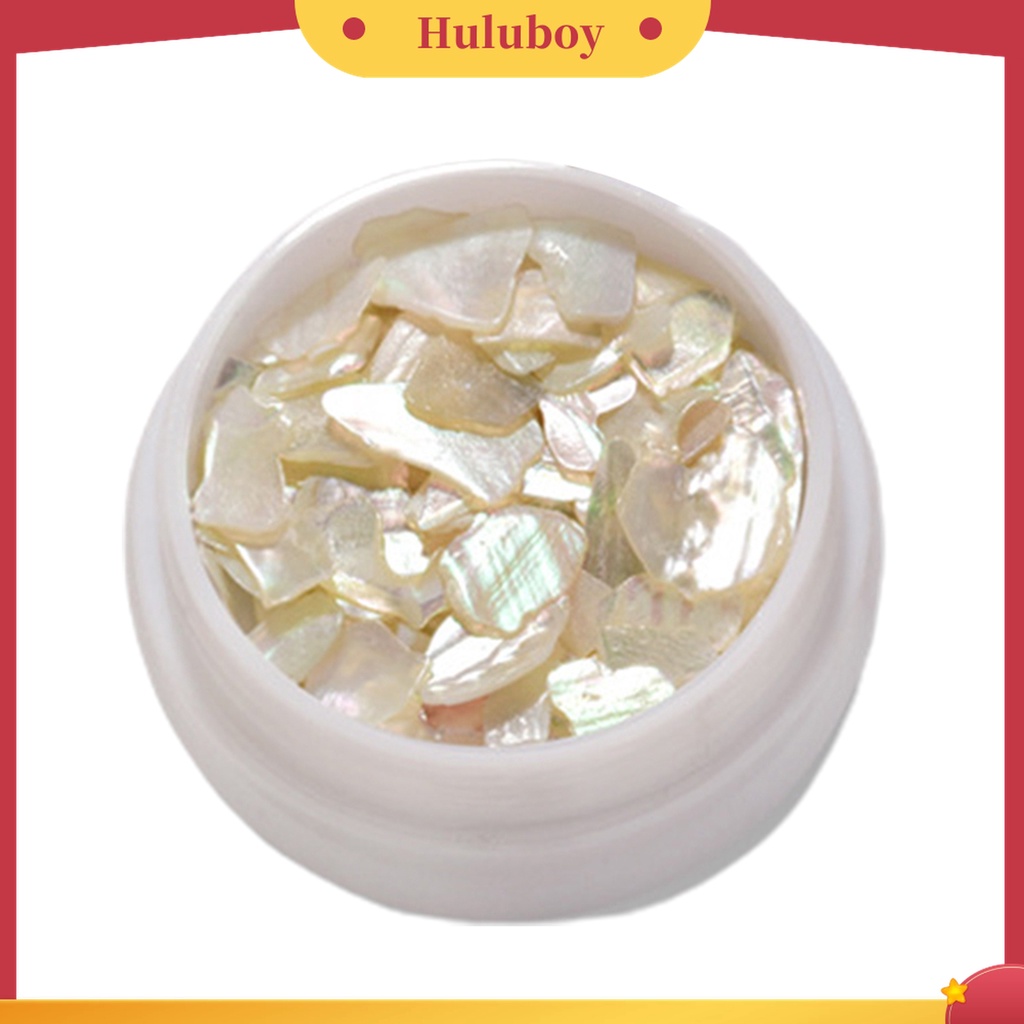 Huluboy Huluboy♡ Ornamen Kerang Abalone Sequin 3D Asimetris Aksesoris Nail Art / Manicure DIY