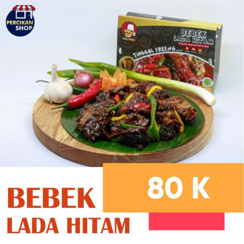 

BEBEK LADA HITAM KEMASAN FROZEN FOOD BUMBU REMPAH KHAS