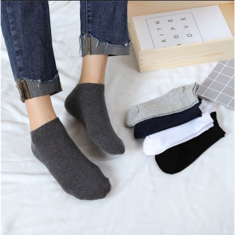 kaos kaki sematakaki Fashion ( 3 pasang ) pria dan wanita dewasa bahan katun lembut nyaman dipakai