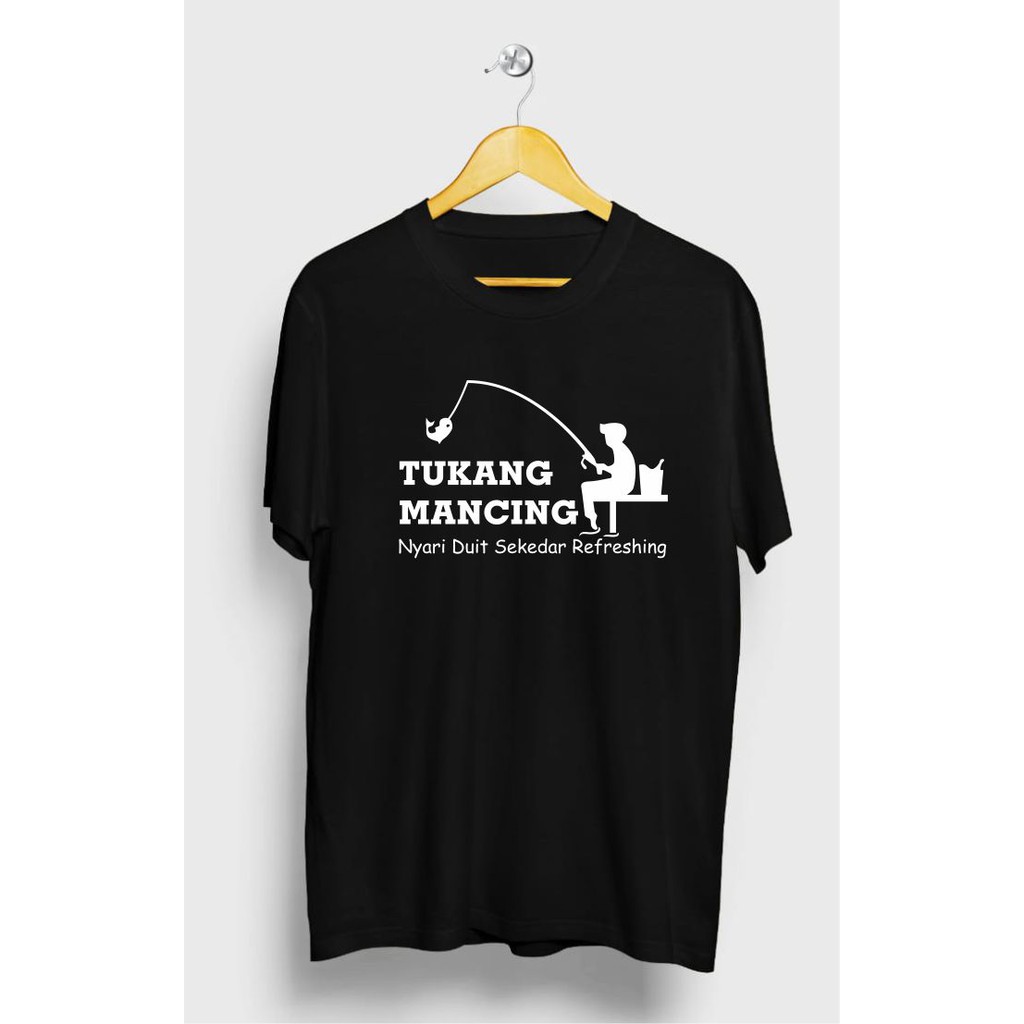  KAOS  BAJU  DISTRO  TUKANG MANCING POLY Shopee  Indonesia