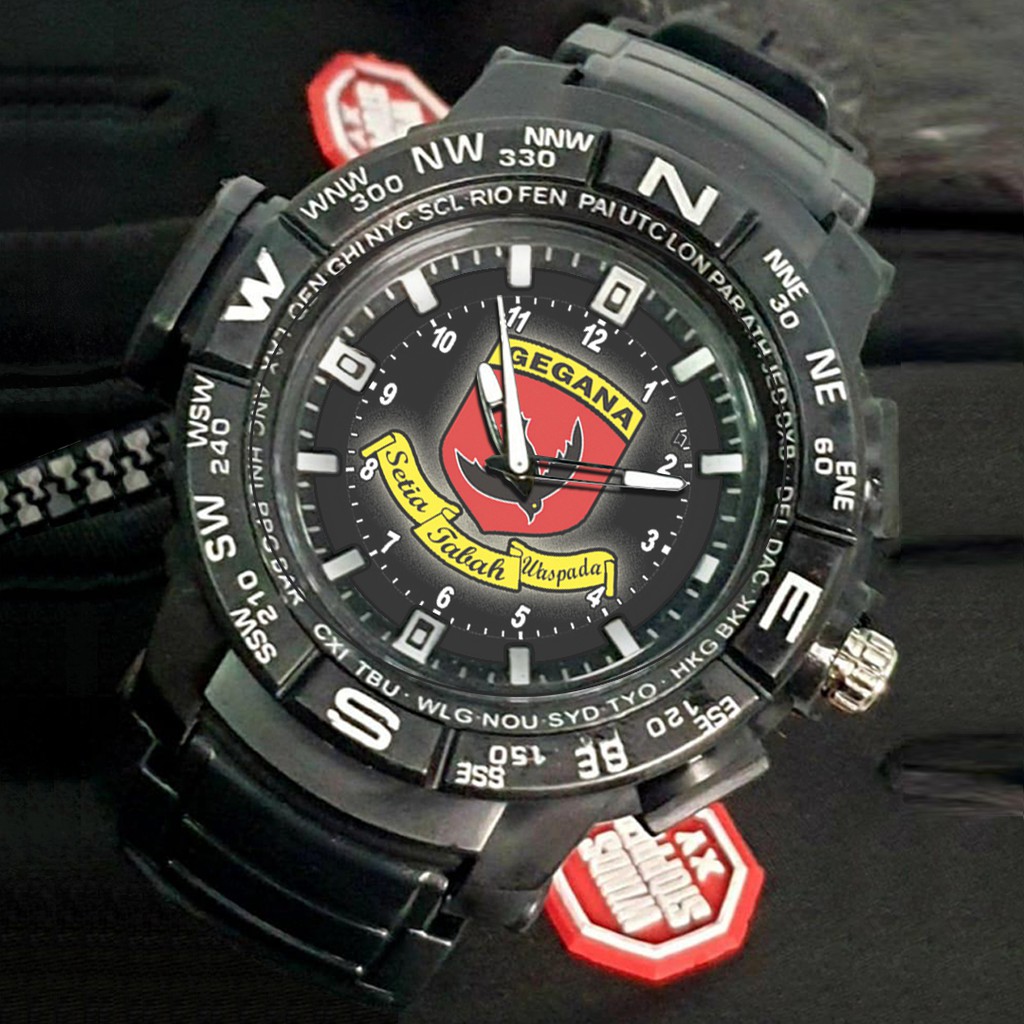 (EXCLUSIVE) Jam Tangan GEGANA POLRI Sport Bagus