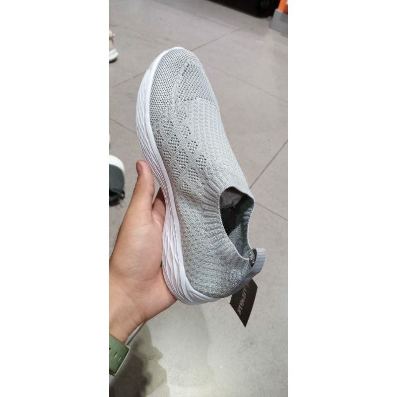 Sepatu Wanita Original Airwalk Girvin Grey Slip On