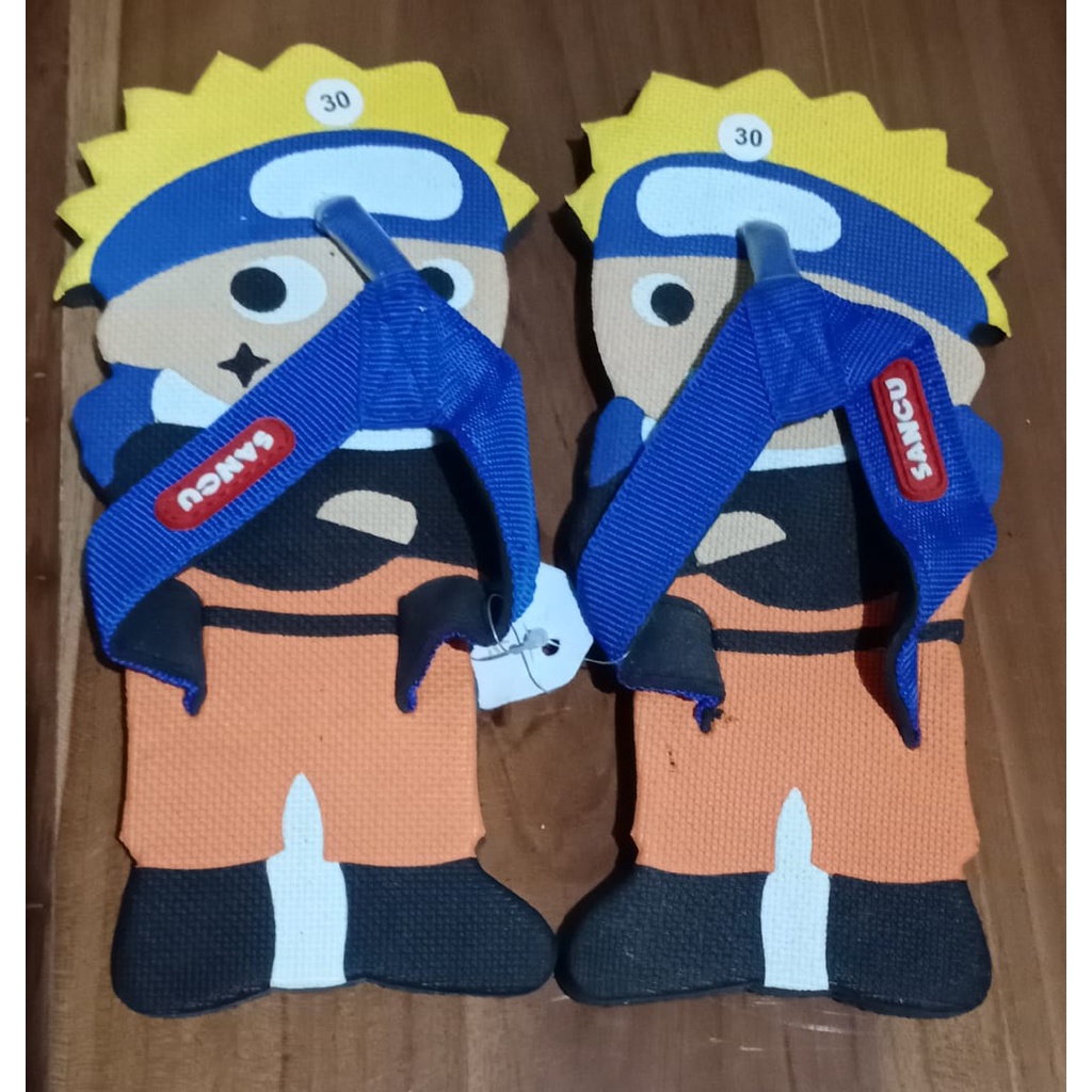 Sandal anak lucu NARUTO sancu NINJA BOY