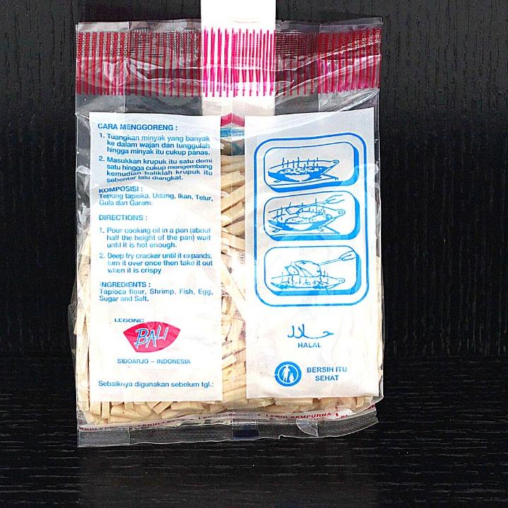 

[6QHY09247] Dua Menara Eiffle Kerupuk Udang Mentah Bentuk Ukuran Stik 250g