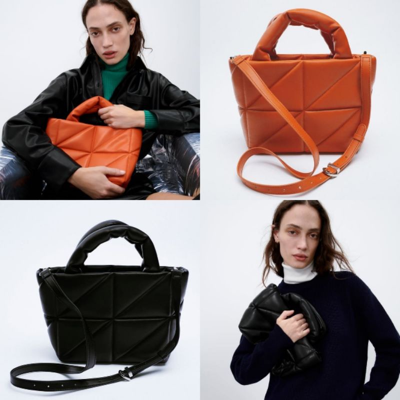 ZRA QUILTED CITY BAG