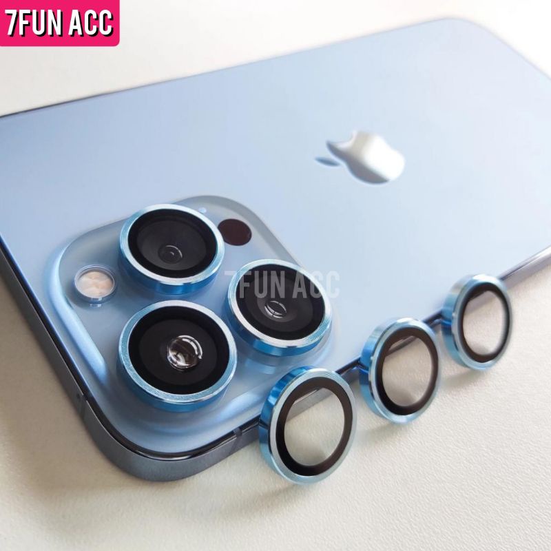 iPhone 13 | 13 Mini | 13 Pro | 13 Promax Ring Metal Pelindung Lens Kamera 1Set