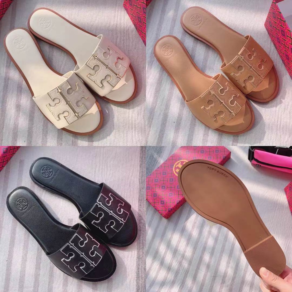 STB08  Original TB  New  classic wide foot bed flip-flops flat shoes  xie