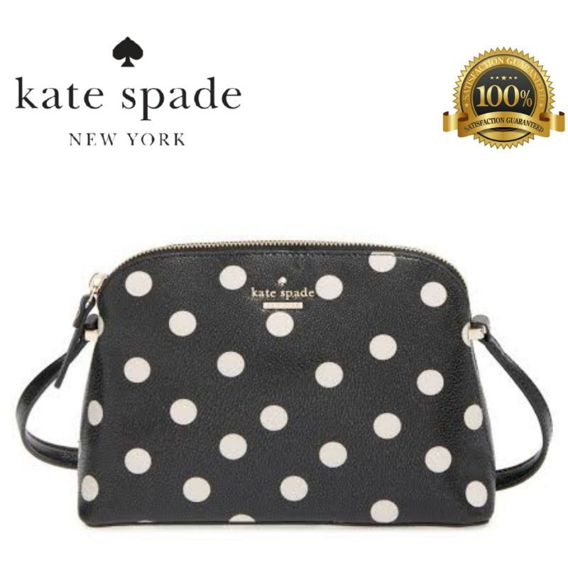 (100% ORIGINAL) Tas KATE SPADE Wellesley Bag Mini Crossbody - Polkadot