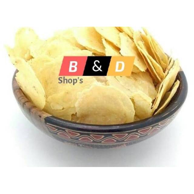 

Emping Belinjo Original Diameter Sedang Netto 1 Kg.