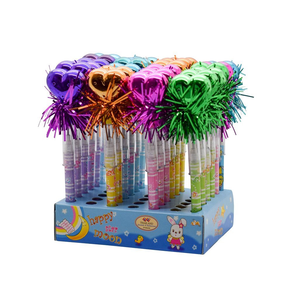 

Limited Bensia Pensil Susun 06LM1-4 Hati Metalik Rumbai isi 24pc Murah
