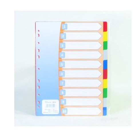 

Bergaransi Divider Bambi A4 2610 / Pembatas Devider 10 Warna Promo