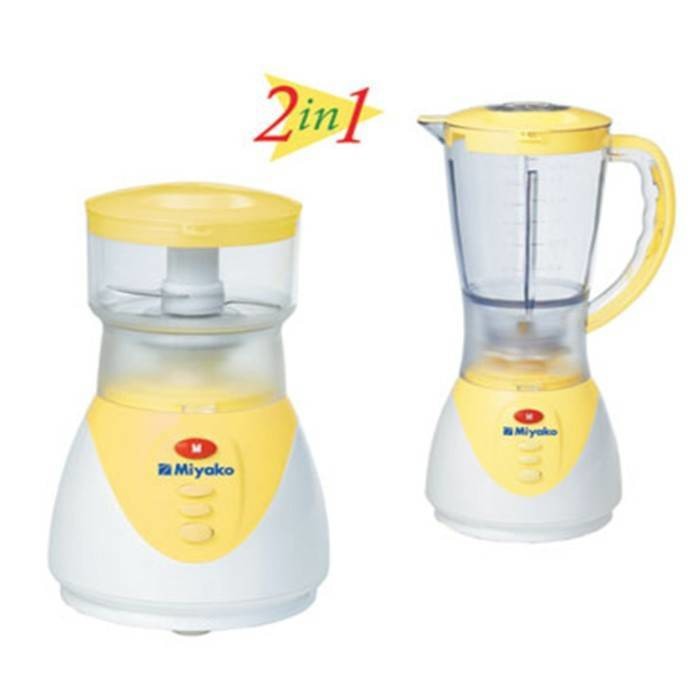 Miyako Chopper Bender 1,5 Liter 2 in 1 CH 511PLY - 511 PLY - CH511PLY Pelumat Penggiling Daging 1.5L