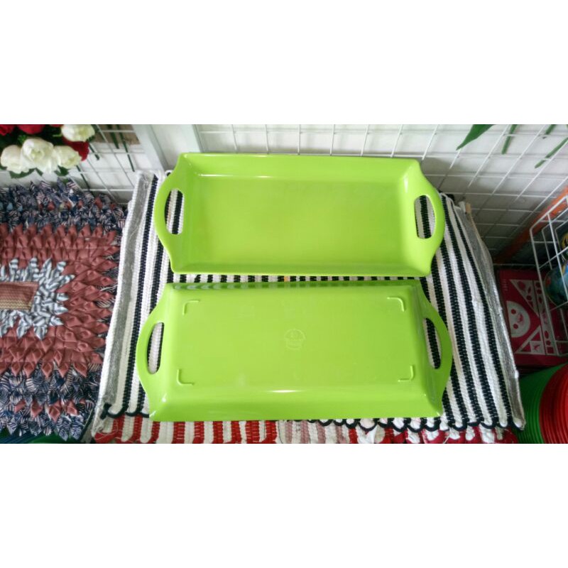 Nampan/talam melamin polos singa singi