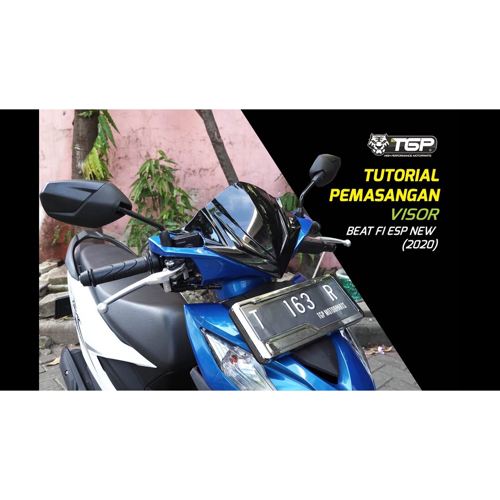 VISOR TGP BEAT DELUXE 2020-2021 WINSIL VISOR HONDA BEAT NEW DELUXE TAHUN 2020-2021 TGP