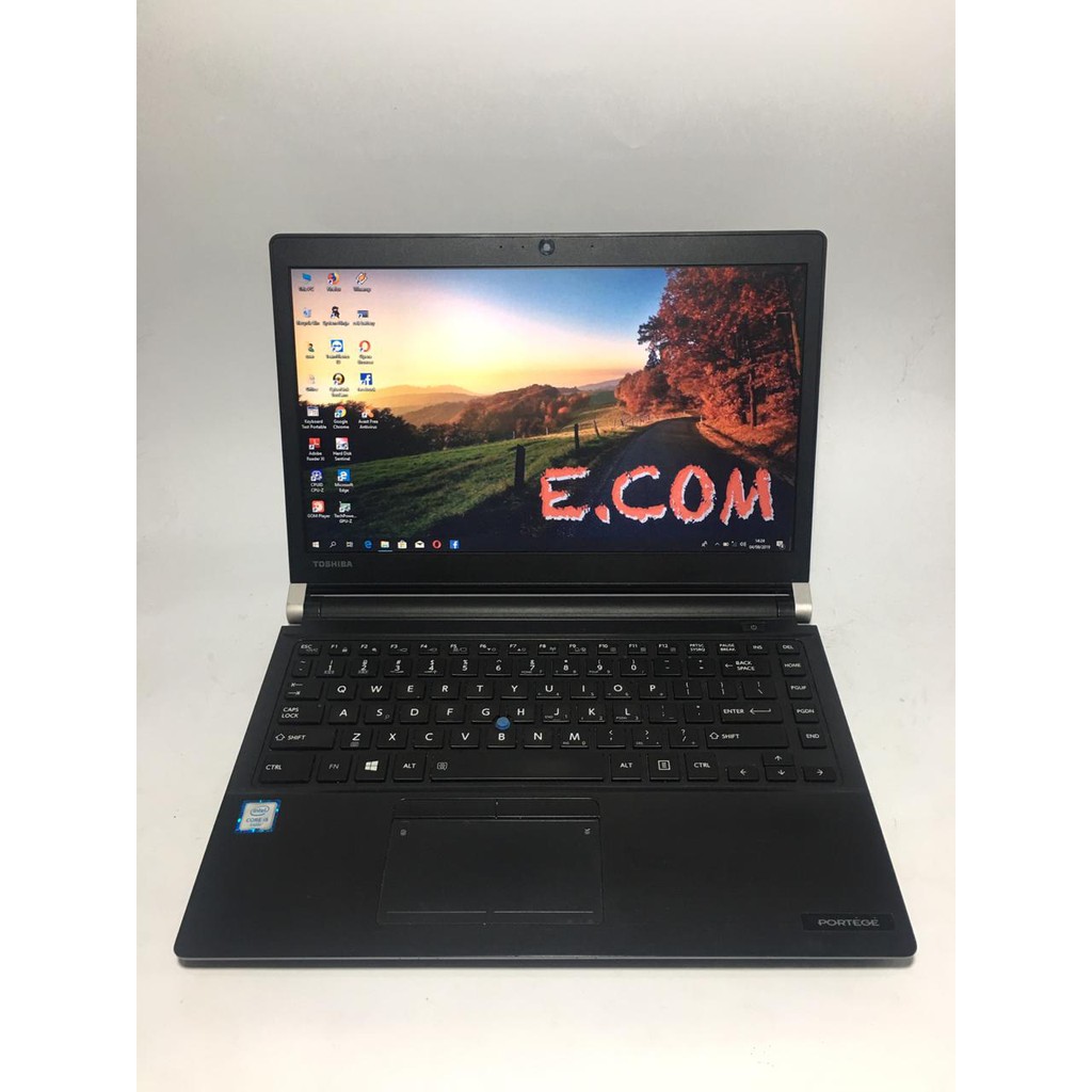 Laptop Toshiba PORTEGE R30-C intel(R) Core(TM) i5 Processor key backligth