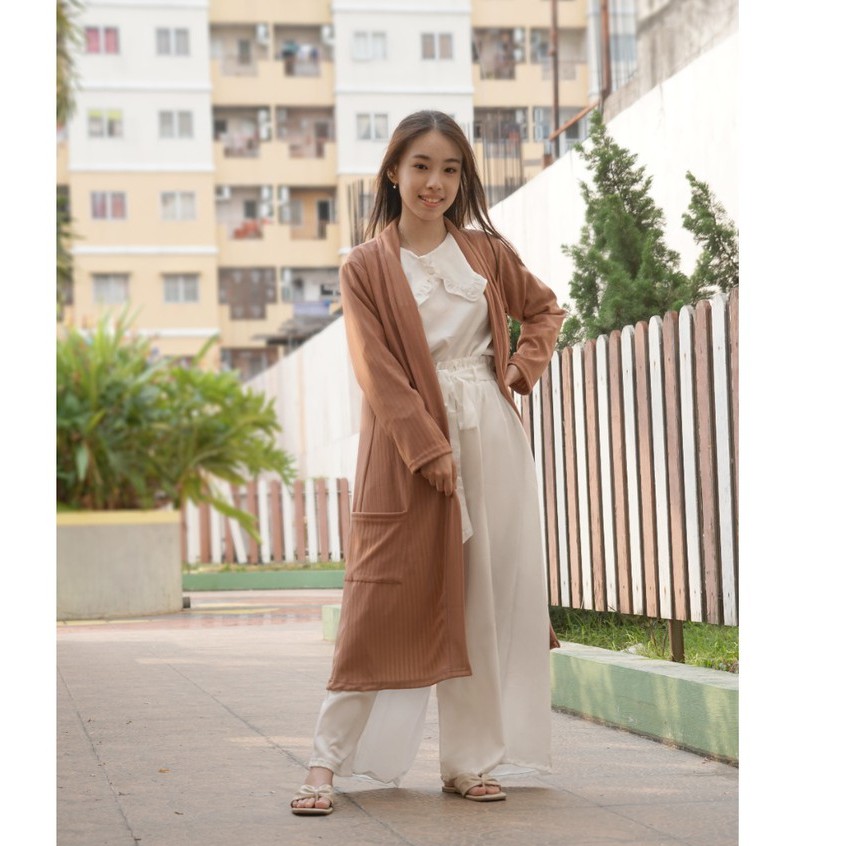 CATHERINE - LONG CARDY KNIT OVERSIZE/CARDY BAHAN KNIT/CARDY OVERSIZE